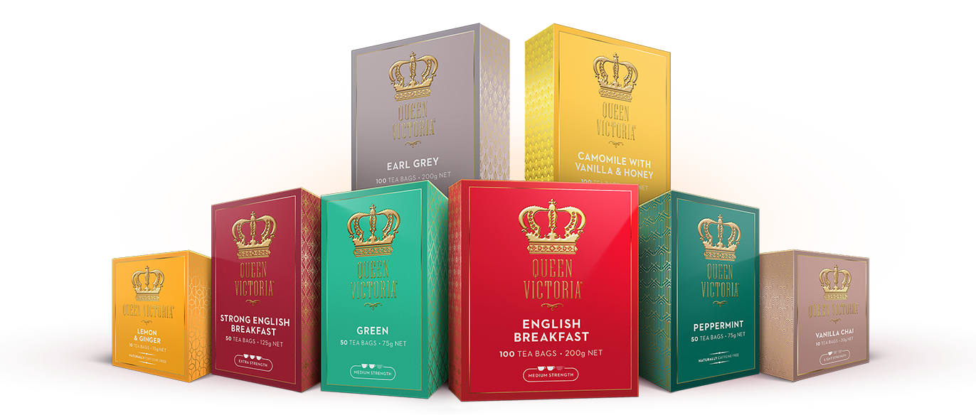 Queen Victoria Tea range